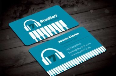 The Role of Print Business Cards in the Live Sound and Music Industry