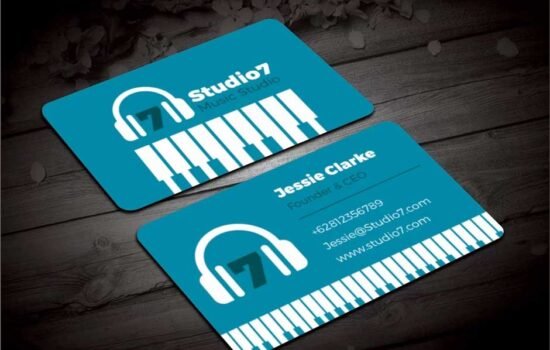 The Role of Print Business Cards in the Live Sound and Music Industry
